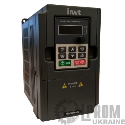 Преобразователь частоты INVT GD10 220В 2.2 кВт GD10-2R2G-S2-B