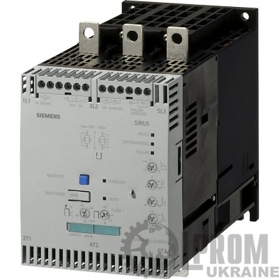 Устройства плавного пуска Siemens 3RW40 75 кВт 134 А (3RW4055-2BB44)