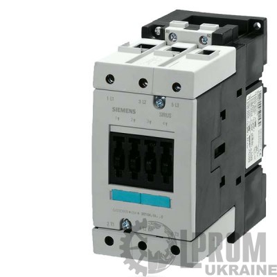 Контактор Siemens 37 кВт 80 А 220 В упр.DC 2NO 2NC (3RT1045-1BM44)