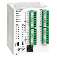 Delta DVP-SX 24В, 8 DI, 4 DO 4 AI, 2 AO