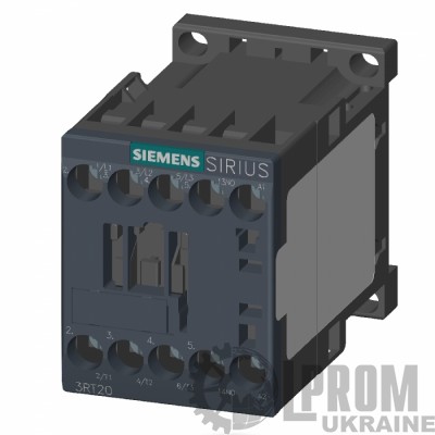 Контактор Siemens 3 кВт 7 А 110 В упр.AC 1NO (3RT2015-1AK61)