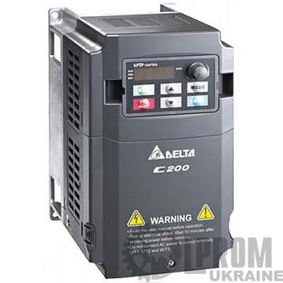 Преобразователь частоты Delta C200 380В 4 кВт (VFD040CB43A-21)