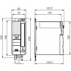 SEW-Eurodrive MC07 380В 0.75 кВт