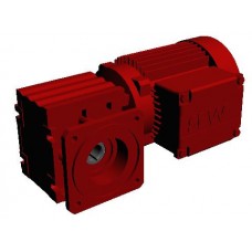 WAF10DT56M4 Мотор-редуктор Spiroplan Р=90Вт, 40об/мин, полный вал 16мм, фланец 120мм