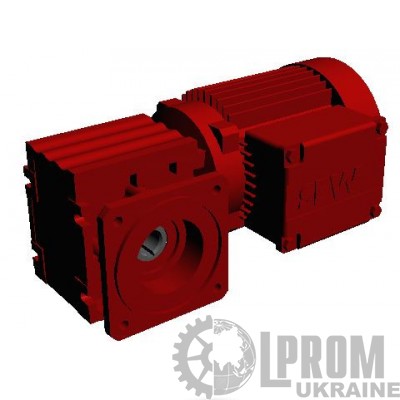 WAF10DT56M4 Мотор-редуктор Spiroplan Р=90Вт, 40об/мин, полный вал 16мм, фланец 120мм