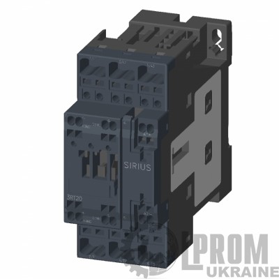 Контактор Siemens 4 кВт 9 А 125 В упр.DC 1NO 1NC (3RT2023-2BG40)