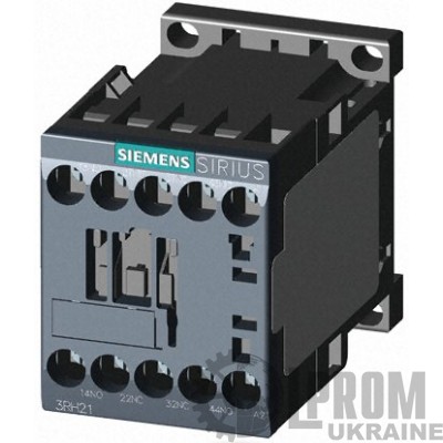 Контактор Siemens 5.5 кВт 12 А 125 В упр.DC 1NO 1NC (3RT2024-1BG40)