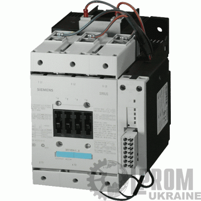 Контактор Siemens 55 кВт 115 А 220 В упр.AC/DC 1NO 1NC (3RT1054-1PP35)