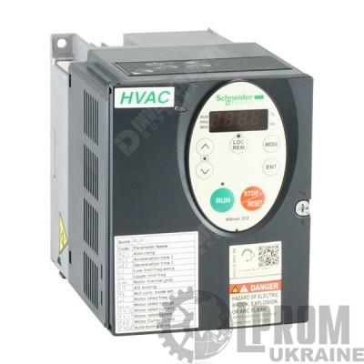 Преобразователь частоты Schneider Electric ATV212 380В 4 кВт  (ATV212HU40N4)