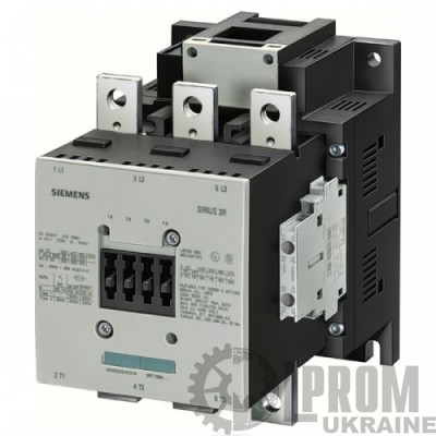 Контактор Siemens 250 кВт 500 А 110 В упр.AC/DC 2NO 2NC (3RT1076-2AF36)