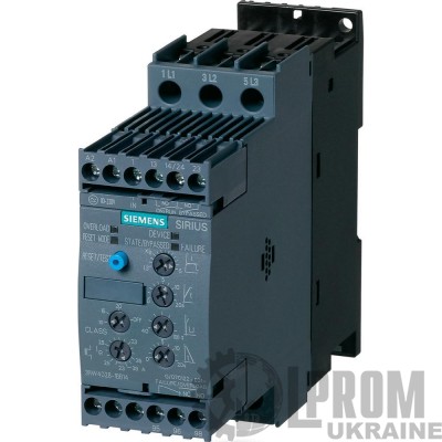 Устройства плавного пуска Siemens 3RW40 5.5 кВт 12.5 А (3RW4024-1BB04)
