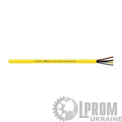 Кабель LAPP OLFLEX CLASSIC 100 YELLOW 4 G 1,5