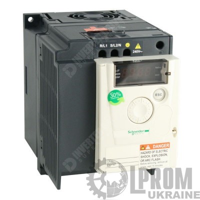Преобразователь частоты Schneider Electric ATV12 220В 0.18 кВт (ATV12H018M2)