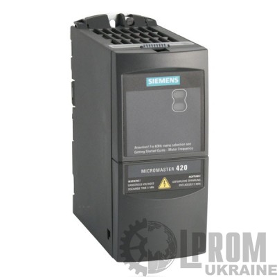 Преобразователь частоты Siemens MicroMaster 420 0.75кВт 220В (6SE6420-2UC17-5AA1)
