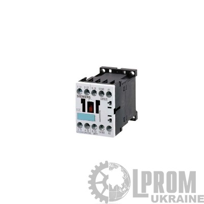 Контактор Siemens 5.5 кВт 12 А 110 В упр.AC 1NO (3RT1017-1AF01)
