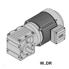 W30DRS71M4 Мотор-редуктор Spiroplan Р=550Вт, 75об/мин, крепление на лапах цельный вал 20X40мм