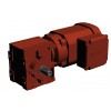W30DRS71M4 Мотор-редуктор Spiroplan Р=550Вт, 75об/мин, крепление на лапах цельный вал 20X40мм