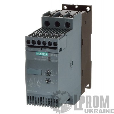 Устройства плавного пуска Siemens 3RW30 11 кВт 25 А (3RW3026-1BB04)