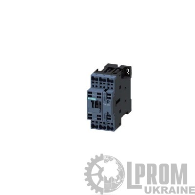 Контактор Siemens 4 кВт 9 А 220 В упр.AC/DC 1NO 1NC (3RT2023-2NP30)