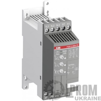 Устройства плавного пуска ABB PSR 5,5 кВт 12 А Uупр DC 24 В (PSR12-600-11)